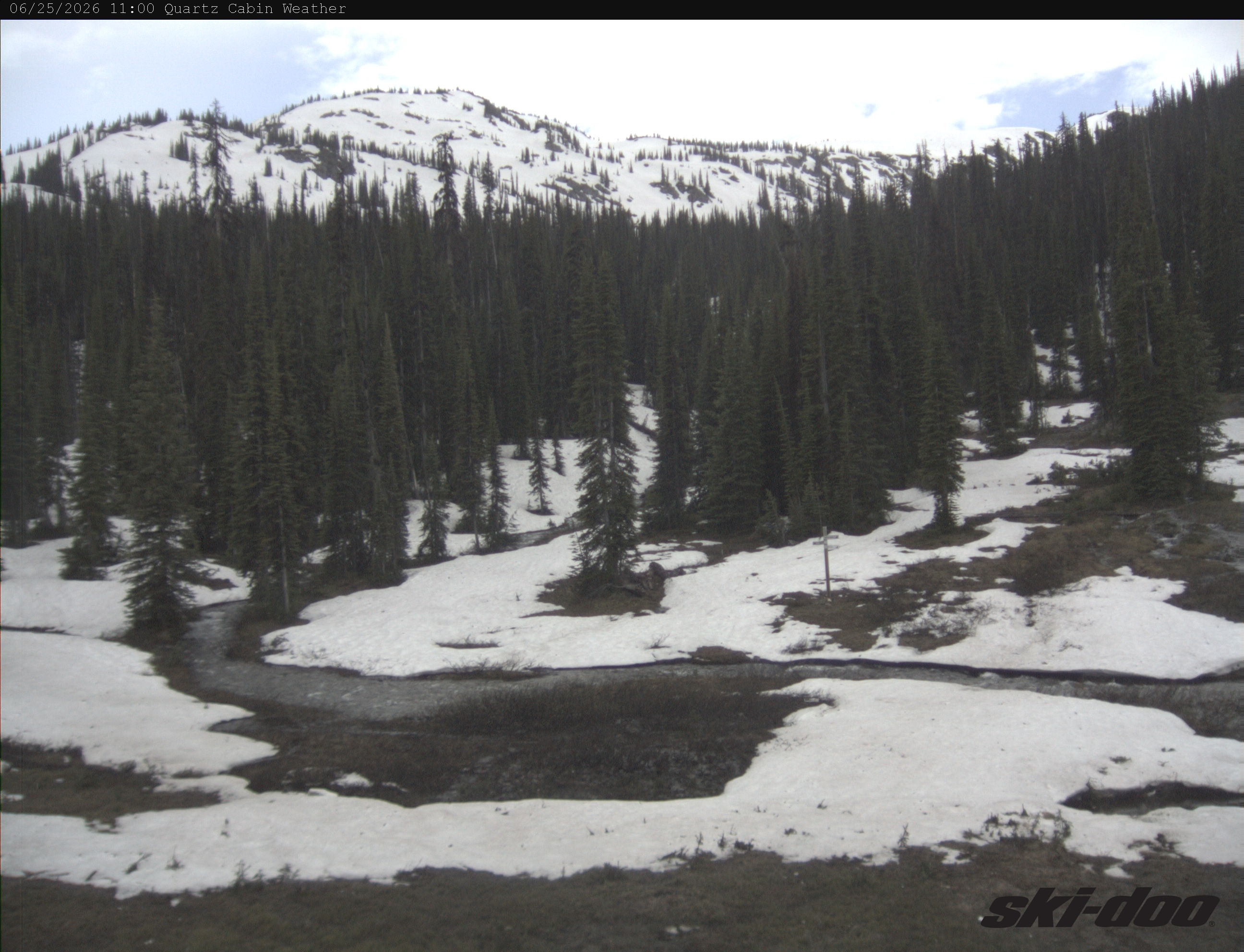 Quartz Creek Cabin View
